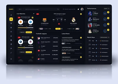 mk体育 APP数据仪表盘界面展示